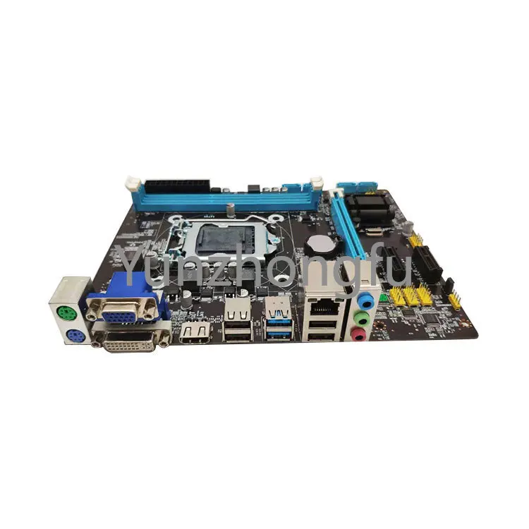 Oem custom desktop dual processor ddr3 ram computer H81 motherboard