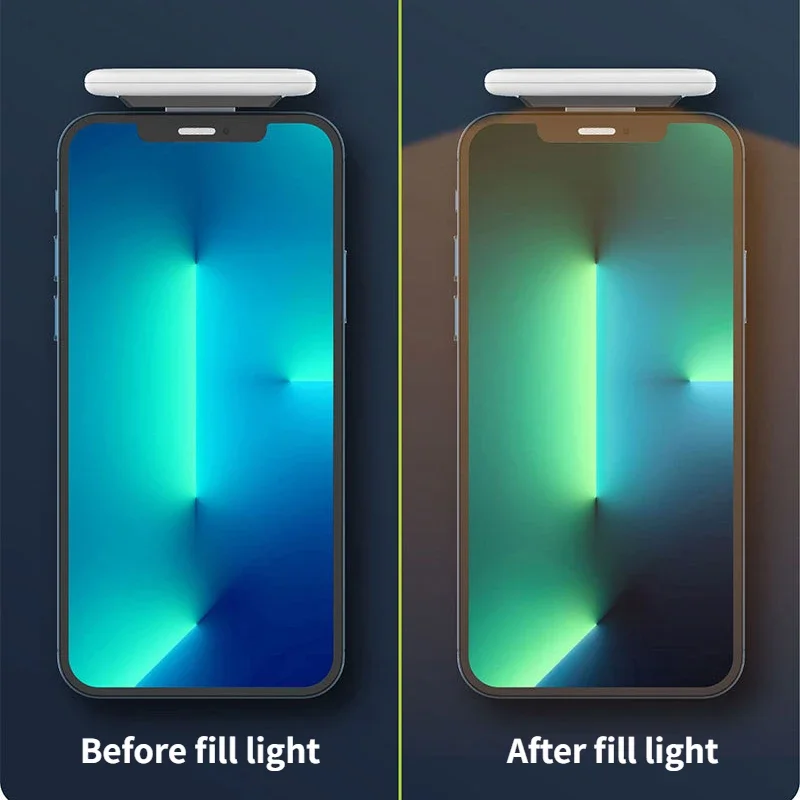 Iphone teléfono móvil MagSafe luz de relleno ecológica LED lectura nocturna Simple luz Anti-azul protección ocular lámpara colgante de pantalla