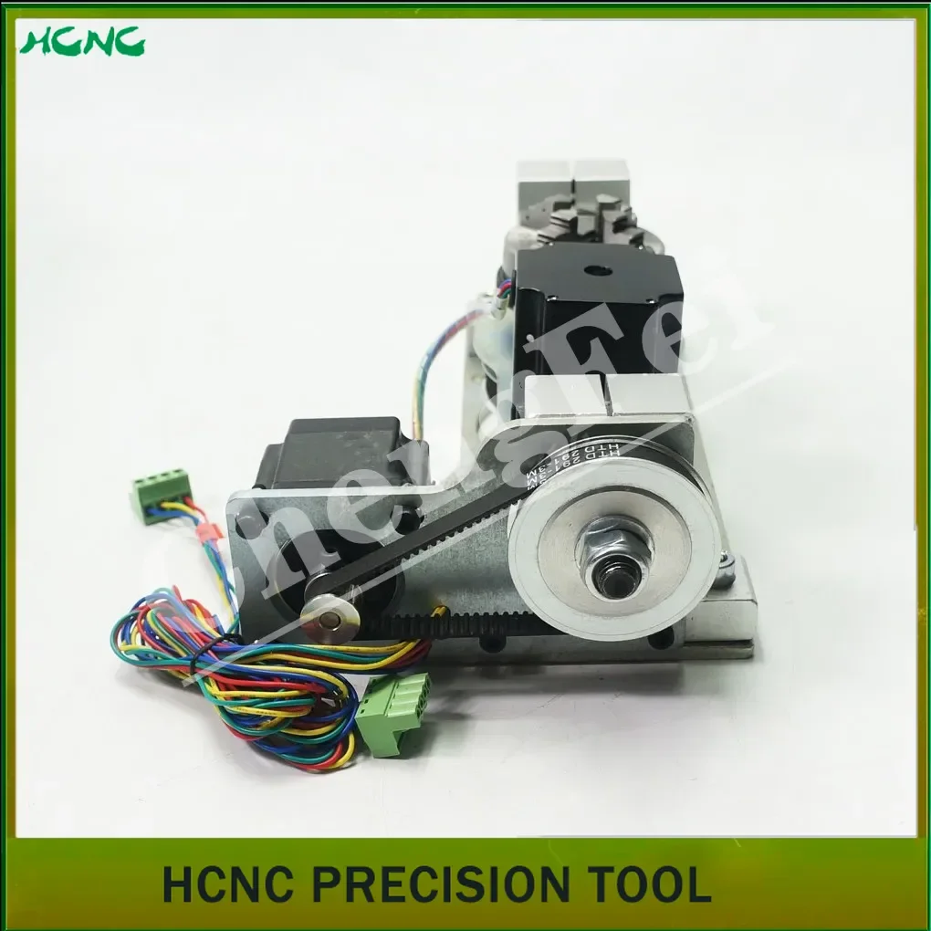 

New CNC Indexing Head Engraving Machine Rotary Axis Linkage A Axis B Axis 4/5axis Lathe Three Chucks