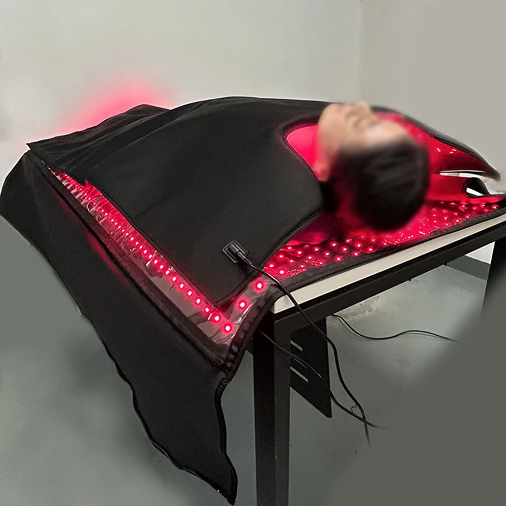 660nm 850nm LED I/nfrared Light Therapy Pad Infared Red Light Mat Body Pain Relief Muscle Relaxation Sleeping Bag