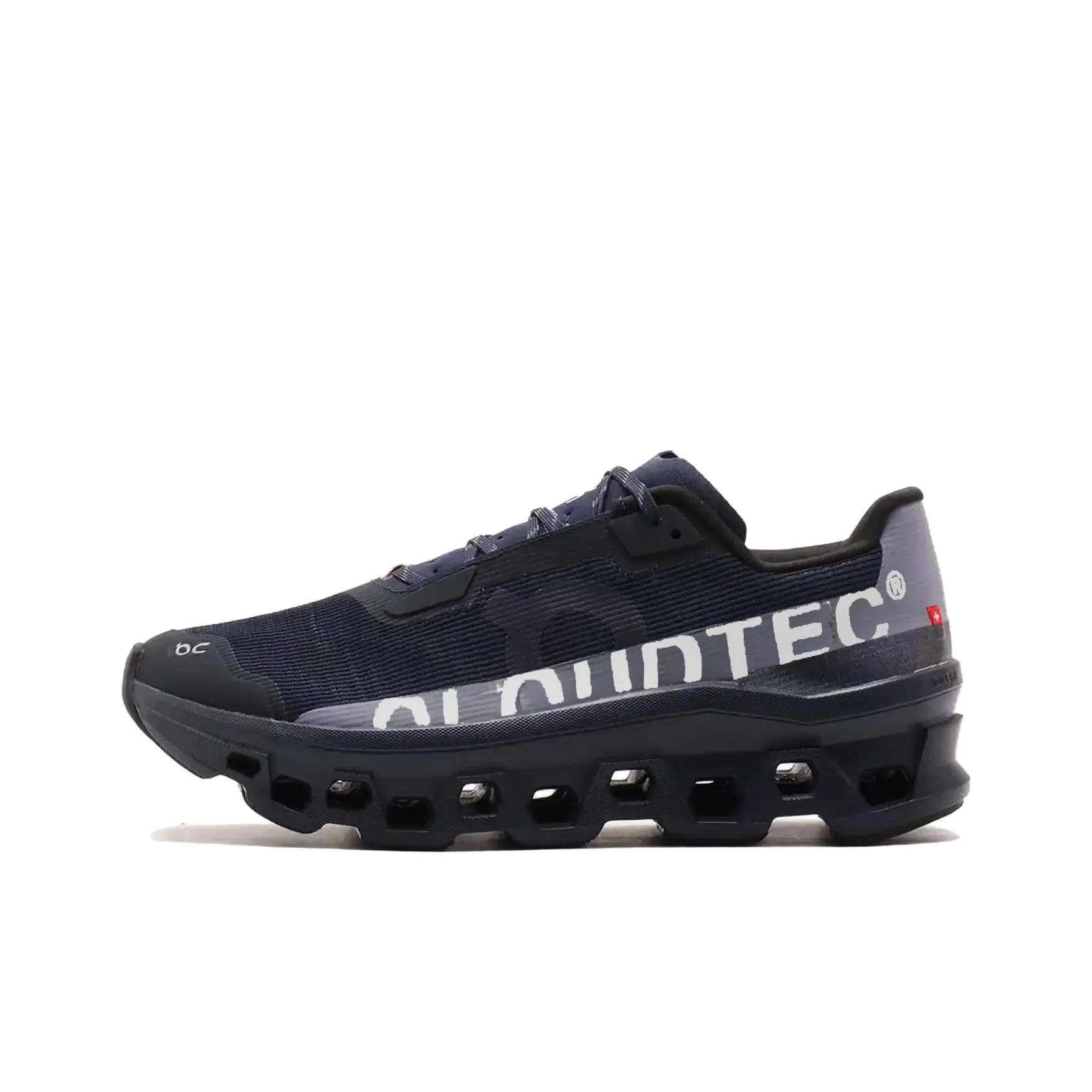 On Cloudmonster Running Shoes Men's Low Top Blue/Pink 3MF11044208