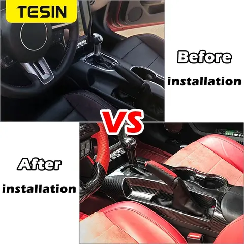 फोर्ड मस्टैंग 2015 2016 2017 2018 2019 2020 2021 2022 2023 सेंटर कंट्रोल गियर शिफ्ट पैनल सजावटी कवर कार एक्सेसरीज़ के लिए 8 best sales एवियो 2020 - №7