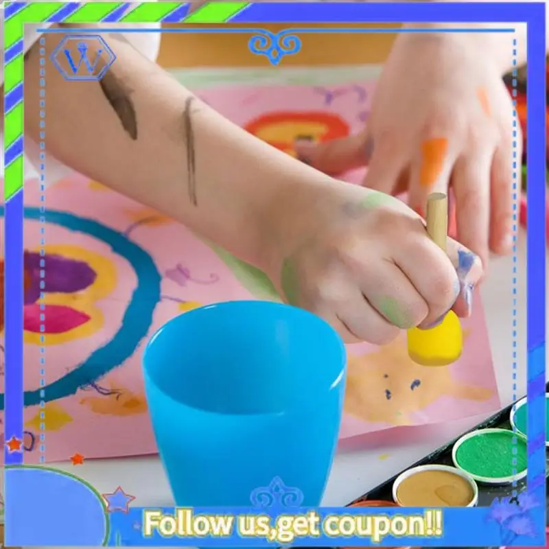 

A55P-80 шт. Набор кистей с круглыми губками, детские инструменты для рисования - Набор губок для рисования, инструменты для рисования своими руками в 4 размерах для детей