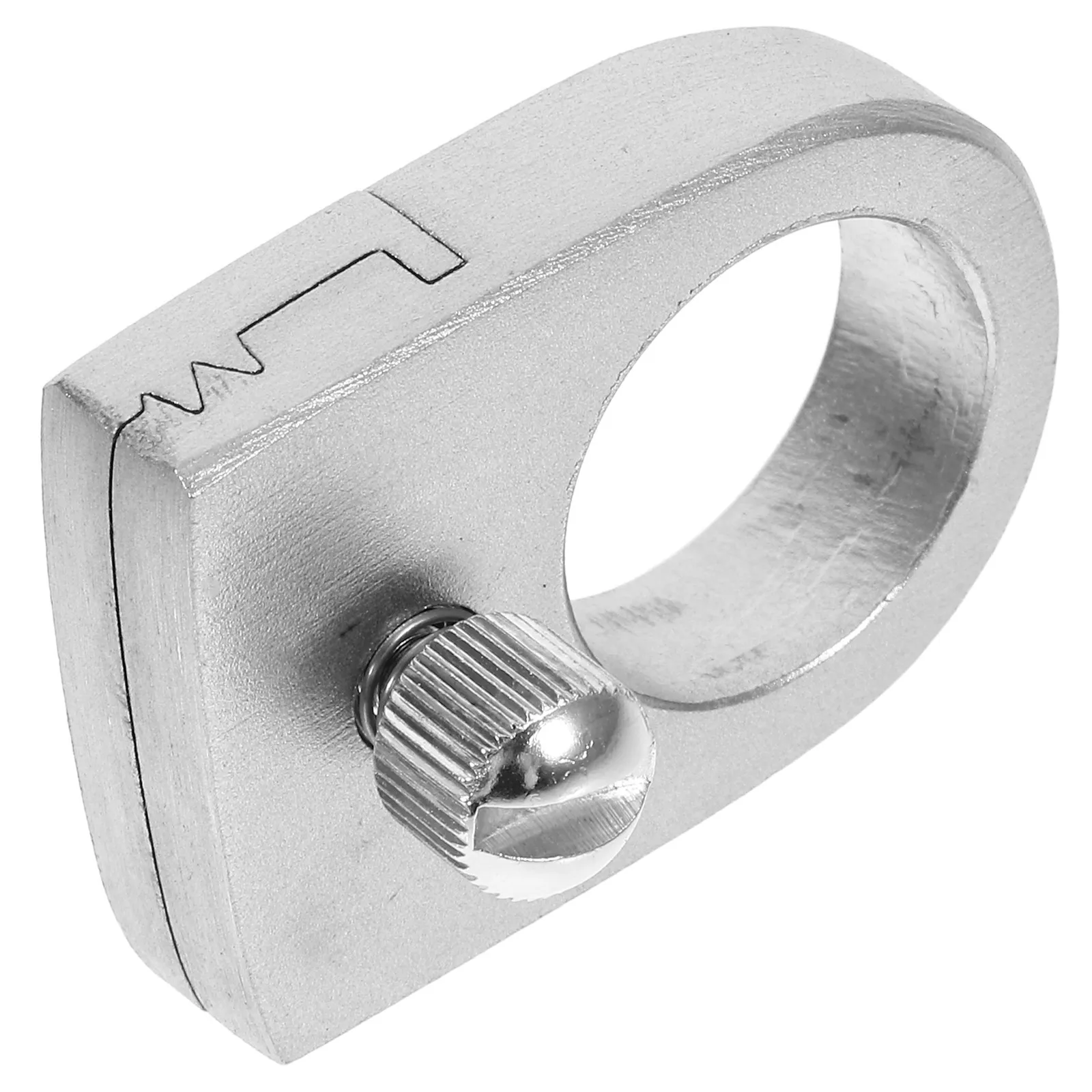 Metal Ring Stainless Steel Frameless Design for Powerful Finger Catapult Outdoor Sport Game Accessory Without Rubber Band