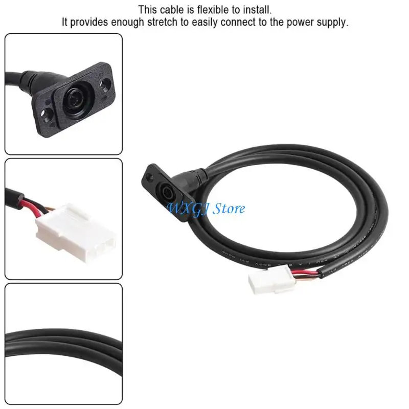 37JE Replacement Charges Cable with Anti Vibration Connector Strong Power Cord Universal Charges Cable for ZT3