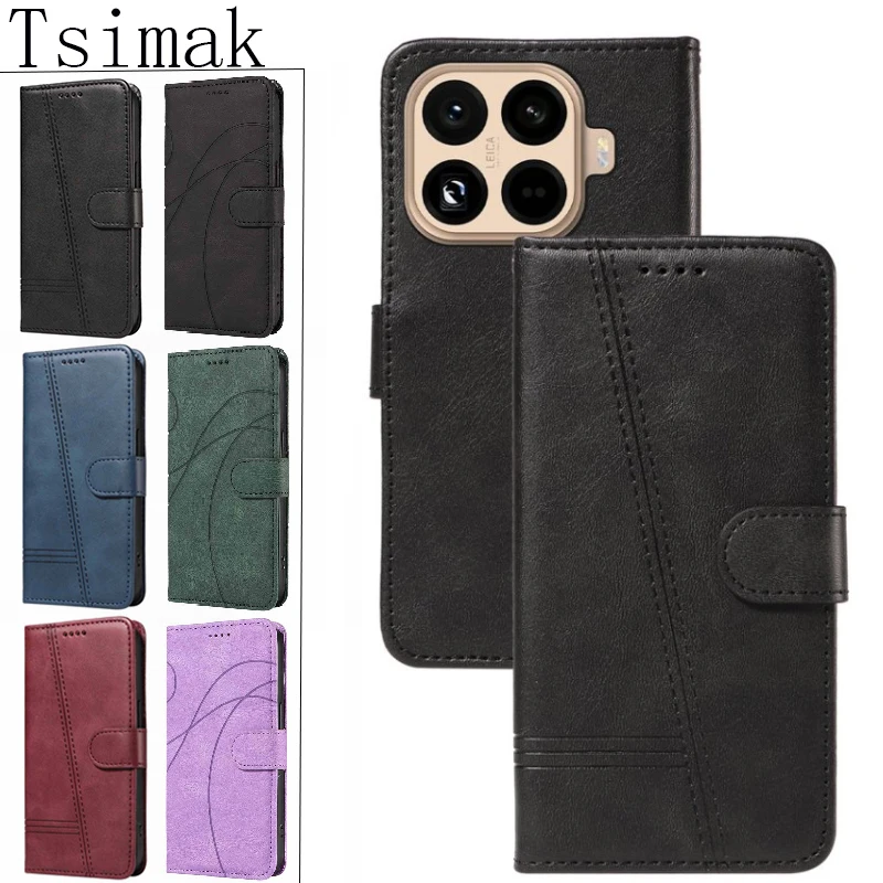 حافظة جلدية لهاتف Xiaomi 15T 17 Pro Max 17Pro محفظة مغناطيسية قابلة للطي Book Coque لهاتف Xiaomi 15T Pro 15 T Mi 15T Pro #1