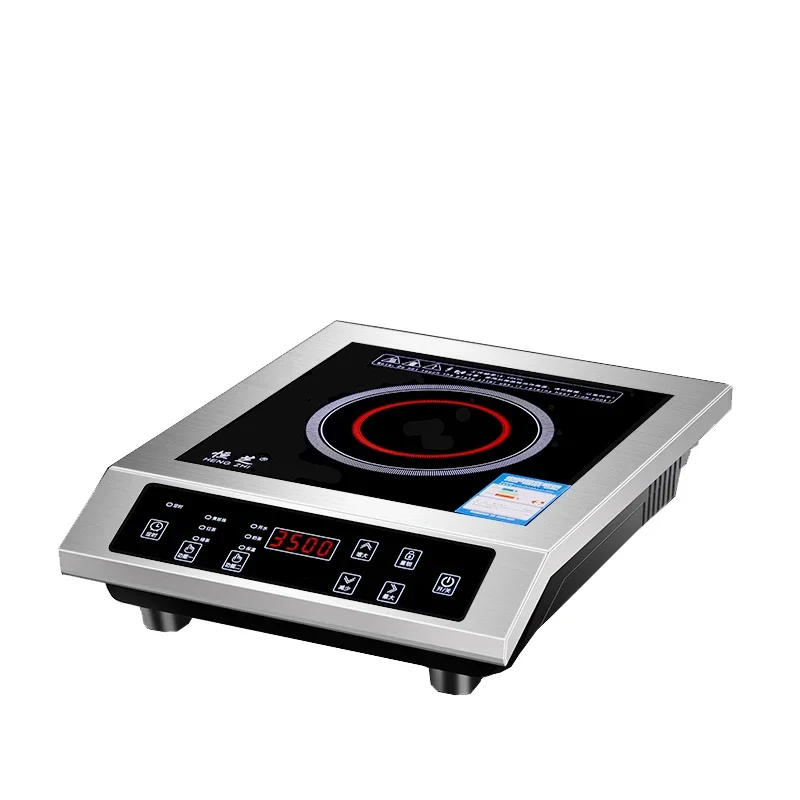 

China commercial electric induction cooker stainless 220v 3500w 3.5kw portable touch control induction burner induction cooktop