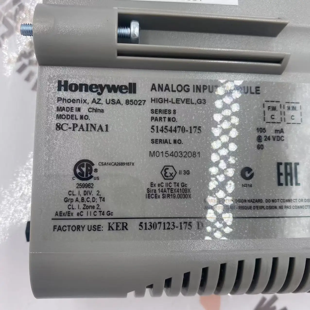 2025 PLC هانيويل 8C بطاقة CC بطاقة 8C-PAINA1 العلامة التجارية الأصلية الجديدة 20 وحدة في المخزون