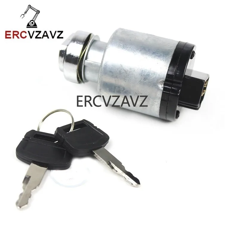 

4250350 4448303 Ignition Switch with 2 Keys 4477373 for Hitachi ZX330 ZX200-1 ZAX200 ZX210 EX200-2 EX200-3 EX200-5 Excavator