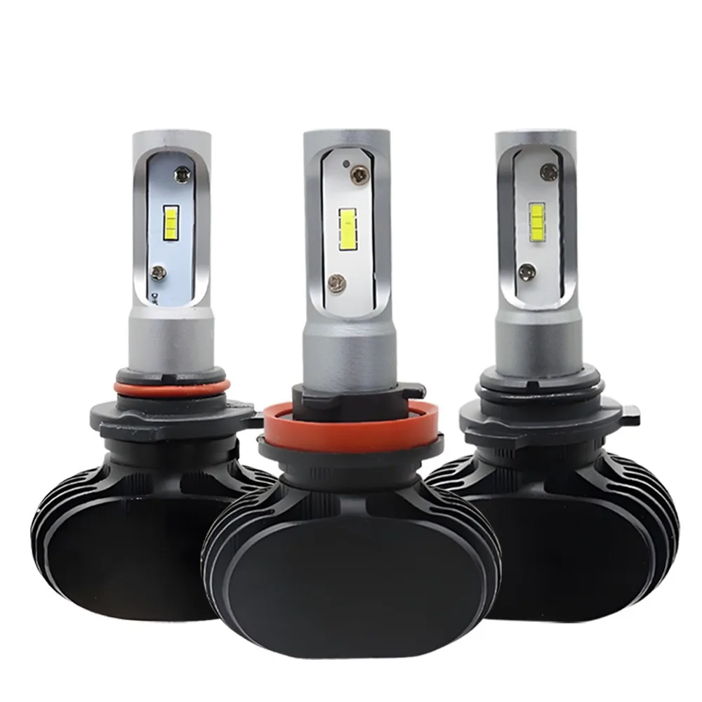 

H4 H13 HB1 HB5 S1 LED Headlight Bulbs 12V 40W 6000K Super Bright Car Lights