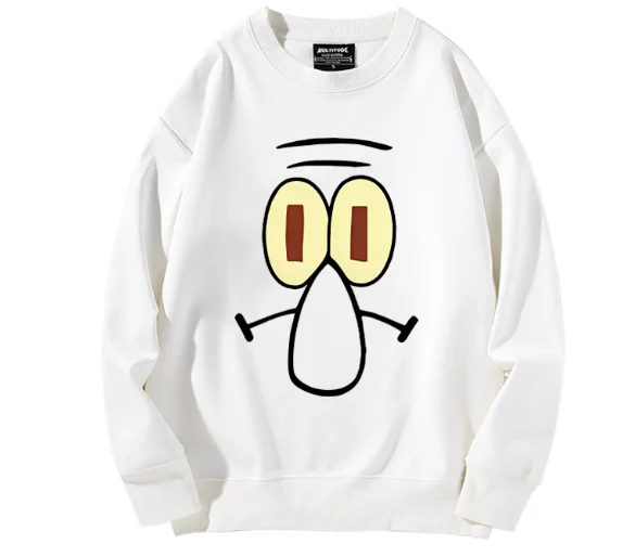 

Губка Боб Квадратные штаны Big Star Crab Boss Octopus Brother толстовка с круглым вырезом универсальная для мужчин и женщин осенью и зимой