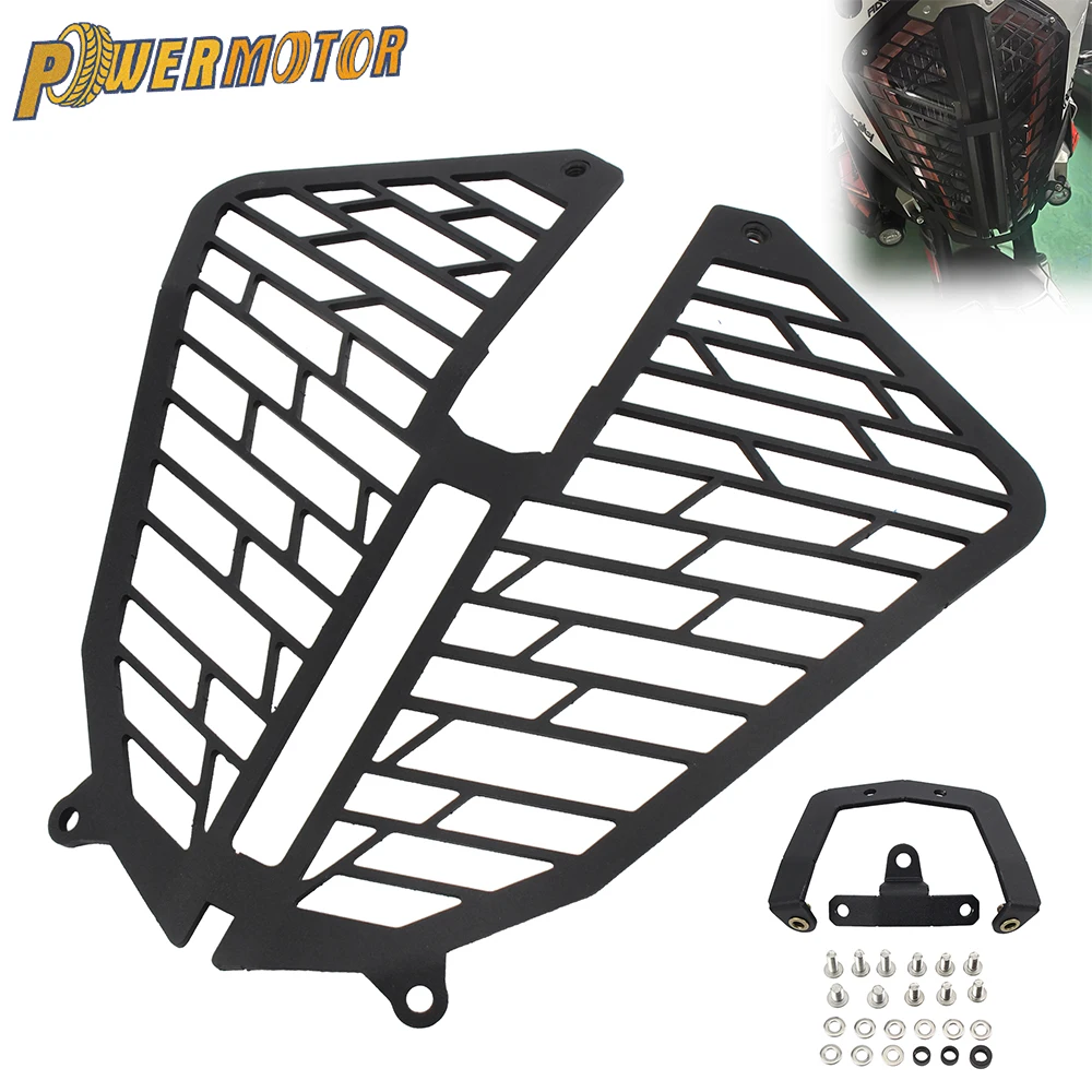 

Motorcycle Universal Front Headlight Grille Guard Cover Protector For KTM 390 Adventure ADV 2020 2021 2022 Accessories ﻿