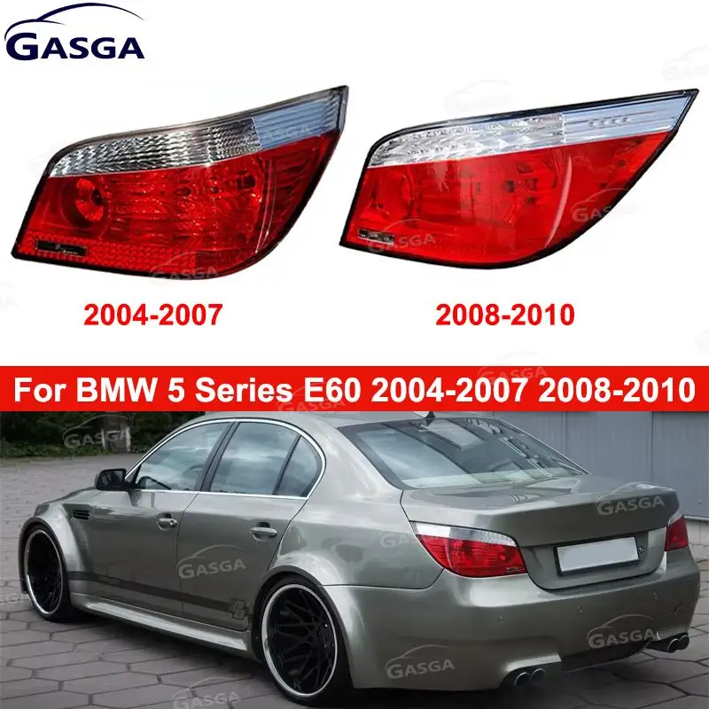 

Задний фонарь в сборе для BMW 5 серии E60 2004-2007 2008-2010, автомобильные аксессуары, задний тормоз, фонарь заднего хода, сигнал поворота, фонарь заднего хода