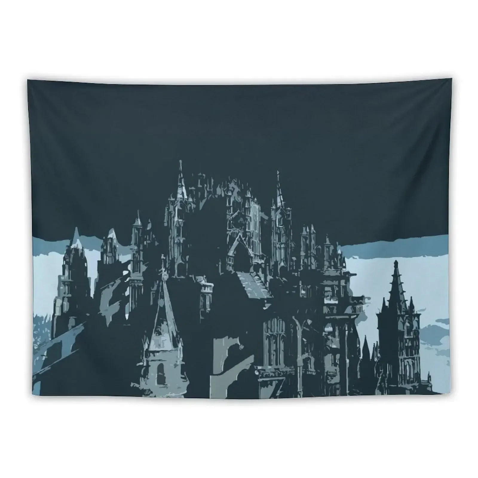 Anor Londo, The Cathedral of Ancient Lords Tapestry Bedrooms Decorations Cute Decor Decoration For Rooms Tapestry