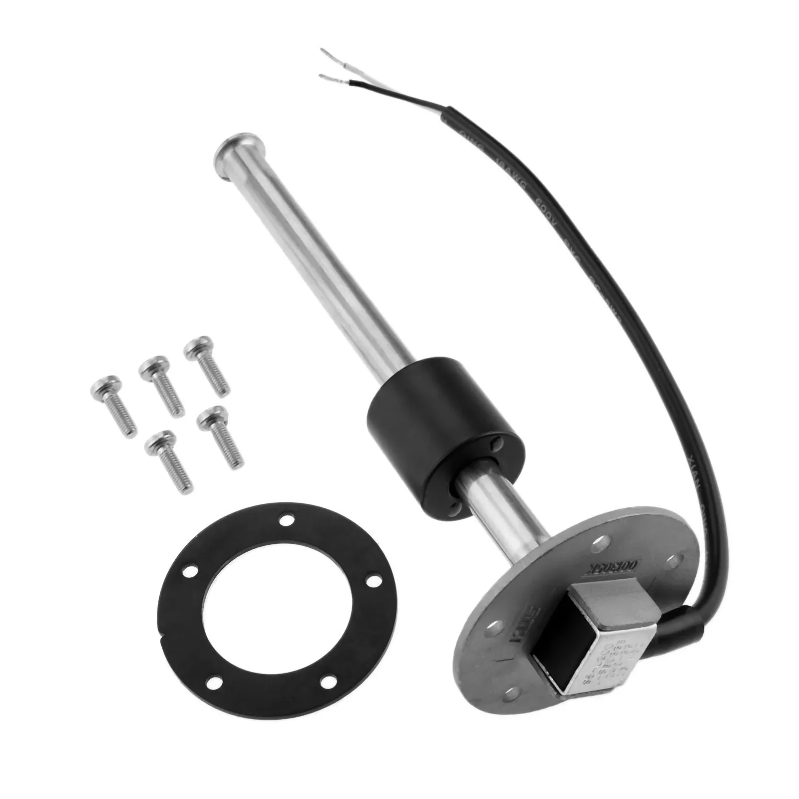 200mm Stainless Steel Yacht Boat Fuel Diesel Level Sensor Marine Boat Fuel Water Level Sending Sender Sensor Liquid Meter Switch