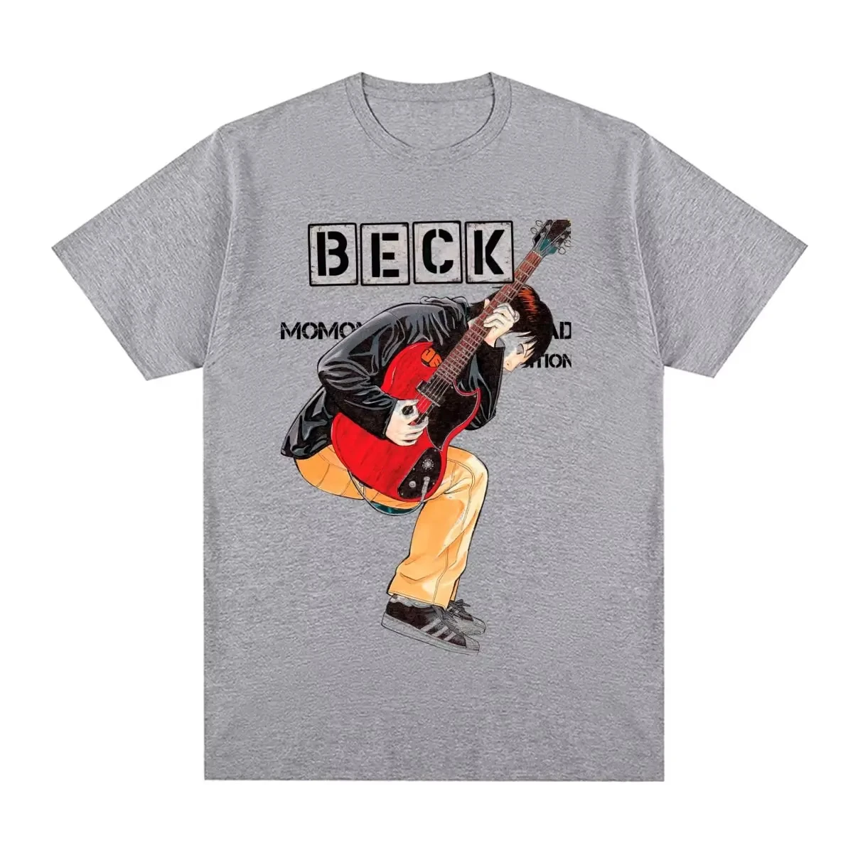 BECK Vintage T-shirt Cotton New Popular Singer Basic Men T Shirt New Tee Tshirt Womens Tops Short Sleeve Streetwear Graphic Gift