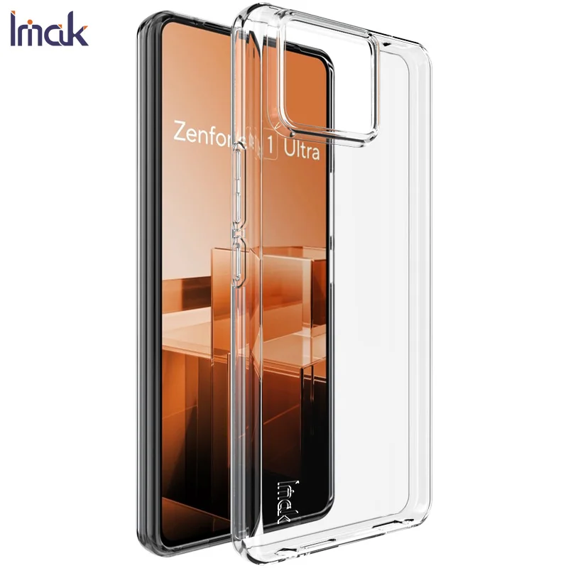 For Asus Zenfone 11 Ultra Case IMAK Ultra Thin Soft Clear Back Cover Phone Cases Funda For Asus Zenfone 11 Ultra