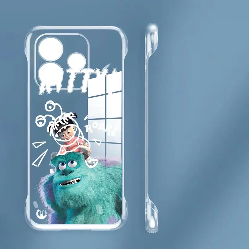 Funda de teléfono Monsters Longhaired Sally para Redmi note 14 pro plus, fundas 13 5g 12Pro 13pro 10 12, funda transparente de refrigeración sin bordes