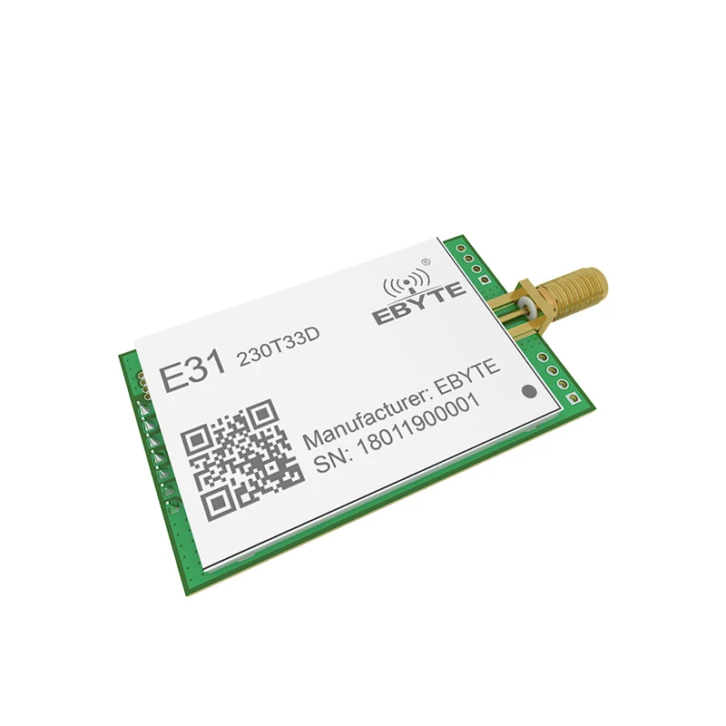 Módulo transmisor inalámbrico AX5243, 230MHz, 33dBm, 2W, UART, 8,0 km, larga distancia, cojxu, E31-230T33D