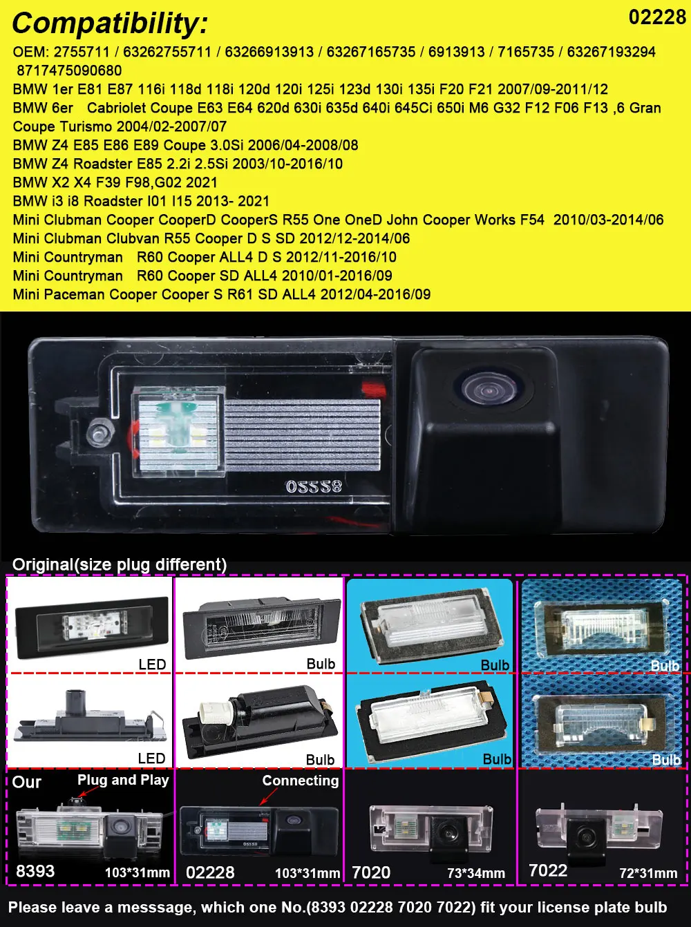 For Bmw Z4 E85 E86 …