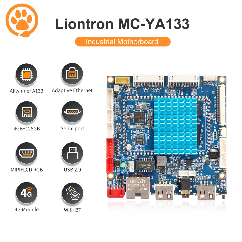 

Liontron 2GB 4GB RAM DDR4 Allwinner A133 WiFi6 Bluetooth5.0 Mini PC Development Board Andriod10 SBC Single Board Computer