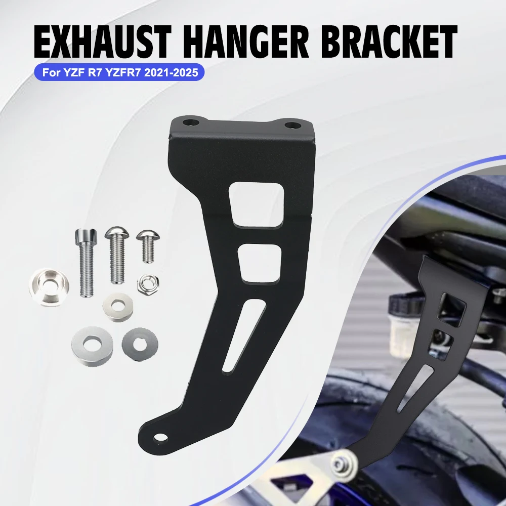 

Motorcycle For Yamaha YZF R7 R 7 YZF-R7 2021 2022 2023 2024 Aluminum Exhaust Hanger Bracket Muffler Exhaust Hanger Holder YZFR7
