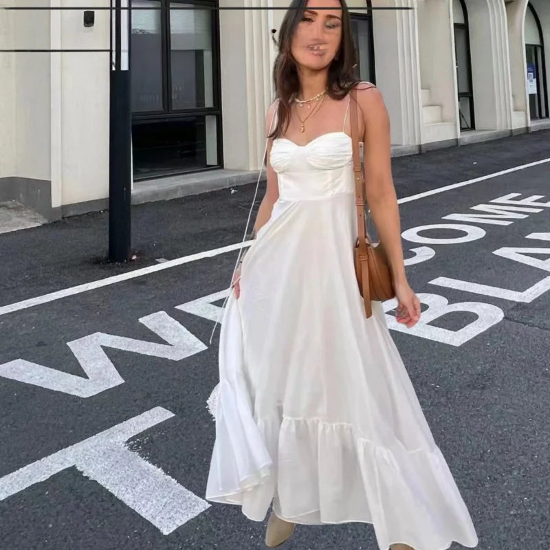 

Сексуальное облегающее платье с вышивкой и шнуровкой, многослойное, универсальное, из полиэстера, с высокой талией, длинное, однотонное, для повседневной носки