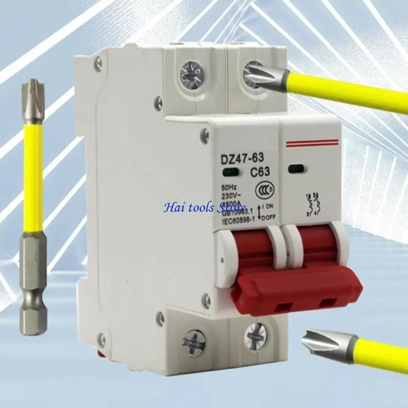 X37E 65mm 110mm Screwdriver Bit Replacement Slotted Screwdriver Bit