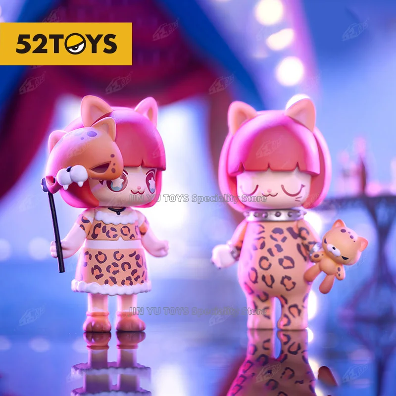 52 SPEELGOED Kimmy & Mike Animal 2 Serie Blind Box Leuke Actie Anime Figuur Meisje Trendy Speelgoed Kawaii Desktop Decoratie geschenken