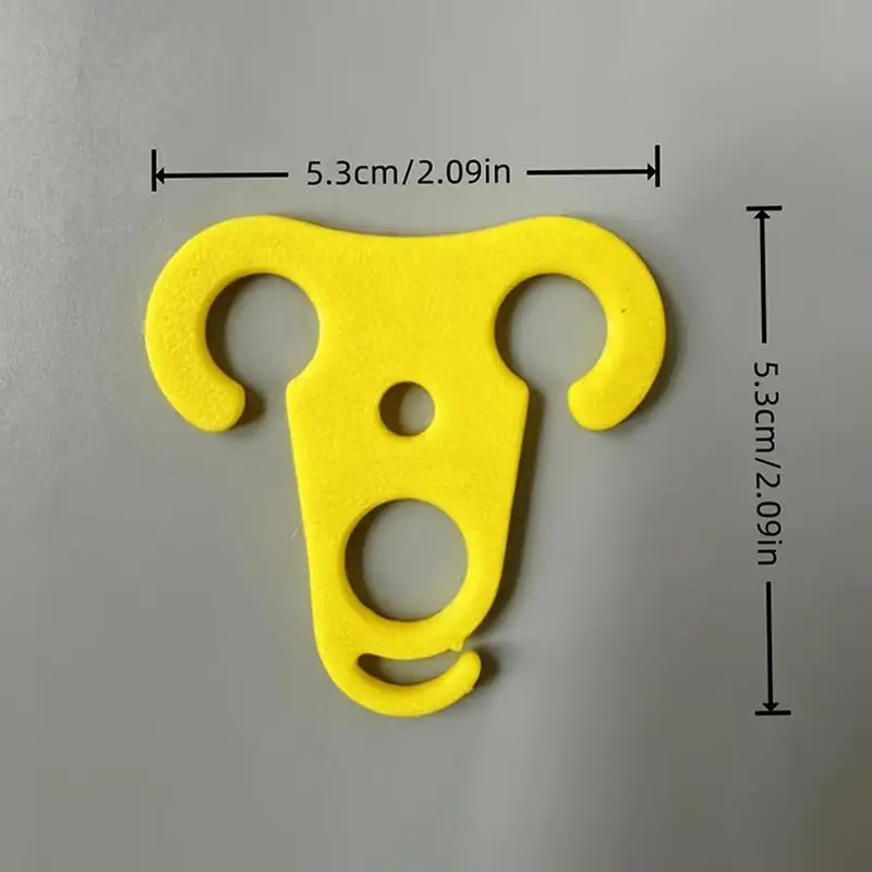 New 3D Printed Laundry Hanger Fixed Buckle Anti-drop Clothes Line Clip 1/2/4Pcs Lightweight for Camping Travel Home Drying