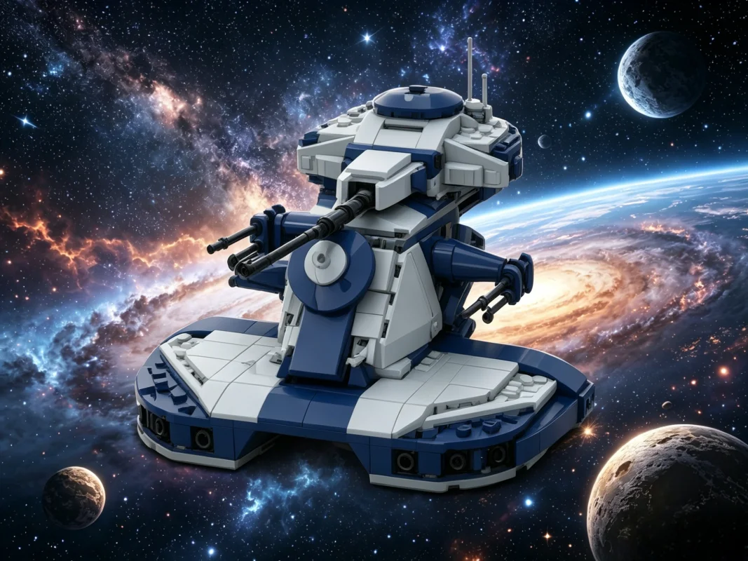 

New MOC ATT Armored Vehicle Model Home Ornament Building Blocks Holiday Gift
