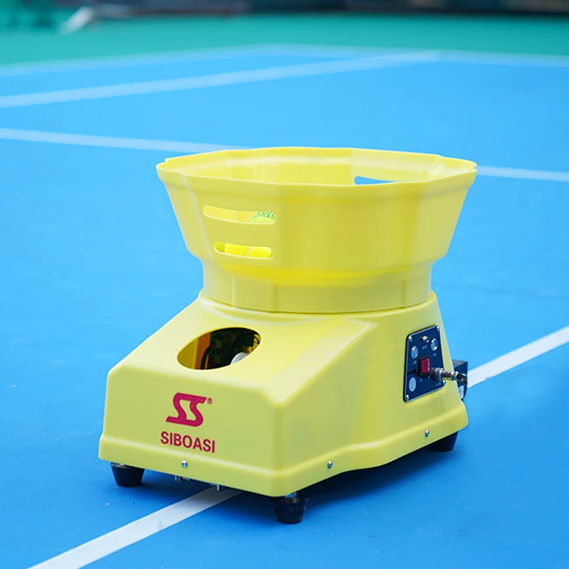 

Simple Launching Machine Tennis Throw Machines Ball Launcher Equipment With Large Capacity