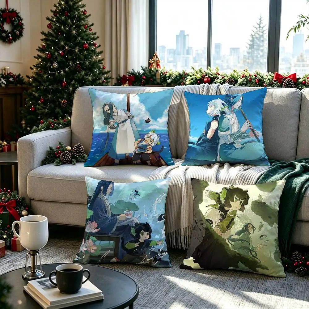 The Legend of Hei  Pillow cover gift High definition digital printing,Surprise  vivid pattern Household.