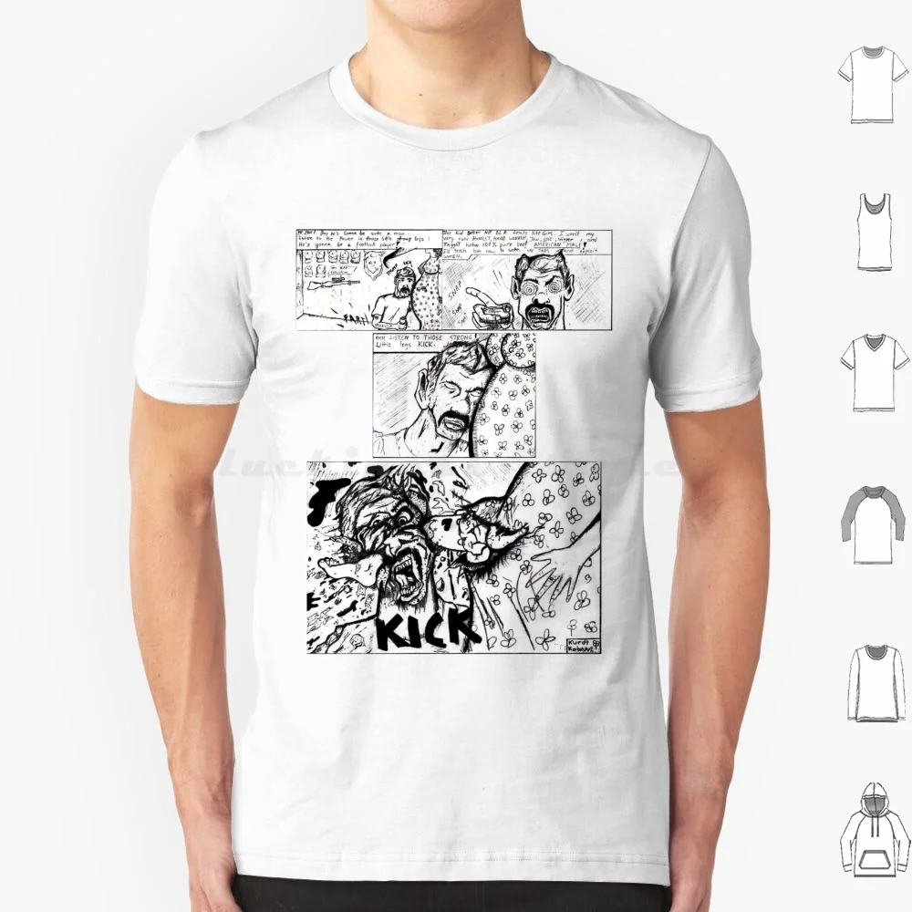 

Футболка Mr. Moustache Comic By T Shirt 6xl Хлопковая крутая футболка Cobain Mr Moustache Bleach Ep Nevermind Smells Like Teen Spirit Punk Grunge