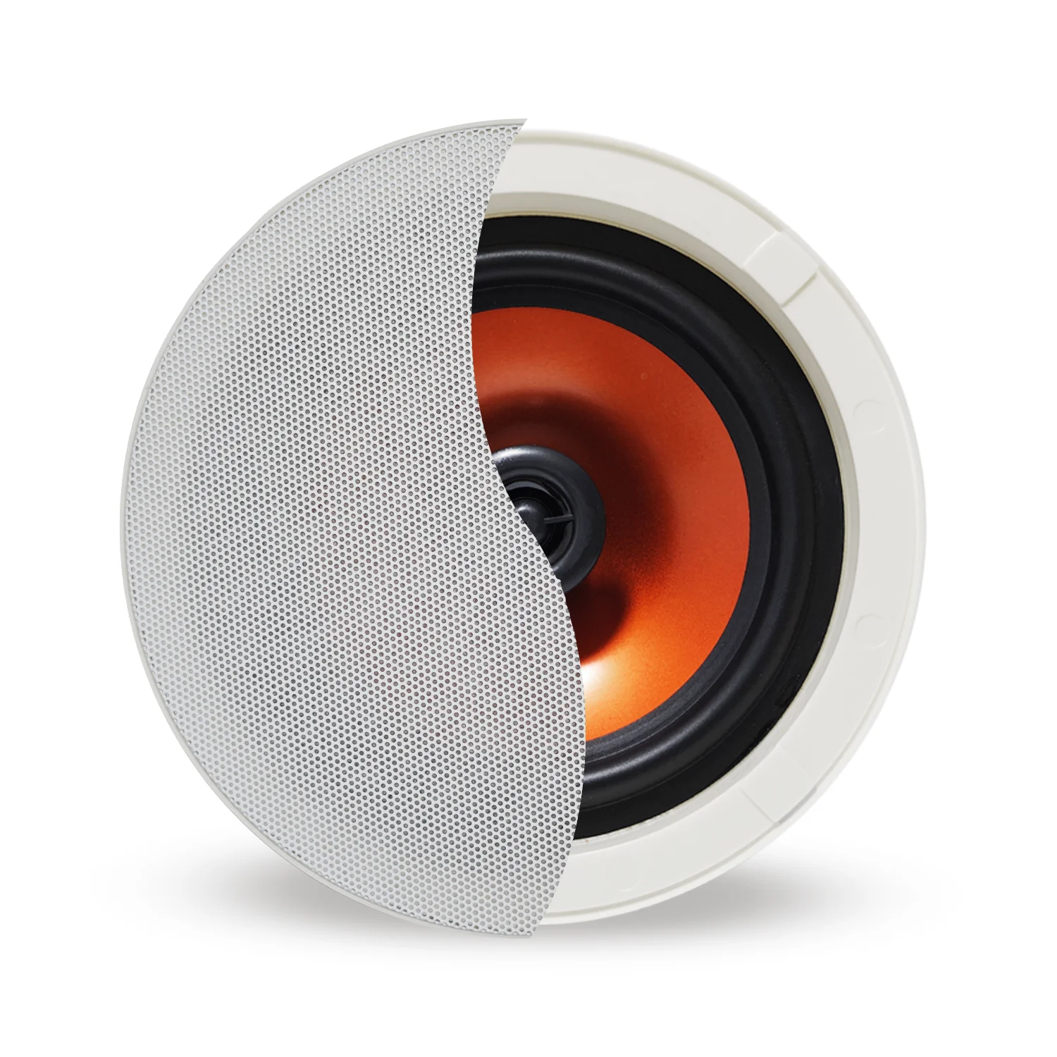 

MUXEARK 1PCS 150W 6.5'' Ceiling Speakers Quick Connect Spring Loaded Speaker Terminals 2-Way Recessed Speaker System For Home