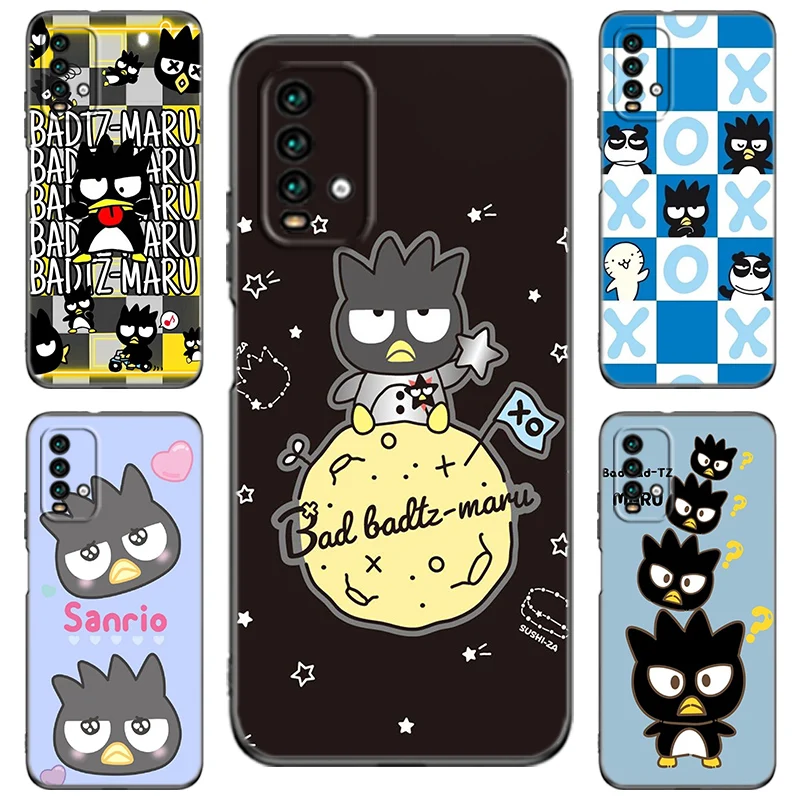 Bad Badtz-Maru Black Phone Case For Xiaomi Redmi 11 Prime 11A 12C 13C A1 A2 Plus A3X 12 13 4G 10 13R 5G 9A 10A 9C 10C 9i 9T 12R