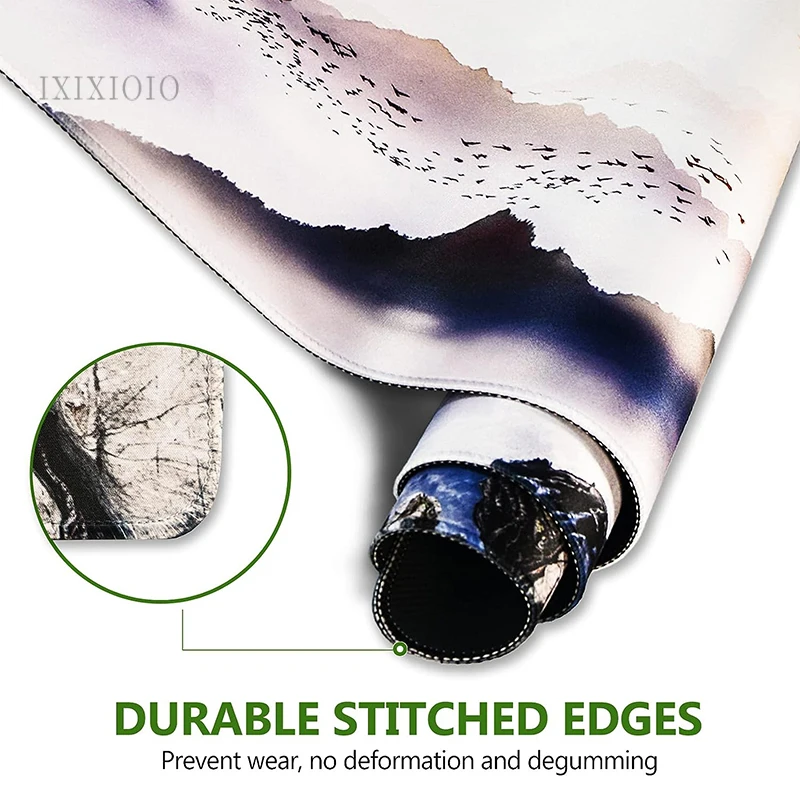 Mountain Aesthetics Mouse Pad Gamer XL Home Large Mousepad XXL Playmat Office Non-Slip Soft Carpet Computer Mouse Mats Mice Pad