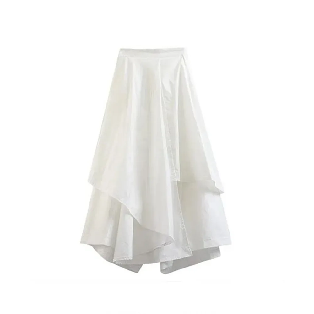 Spring Autumn Streetwear Loose Casual Irregular A-Line Skirt Women High Waist All-Match Harajuku Y2k Skirt Female Clothes 2023