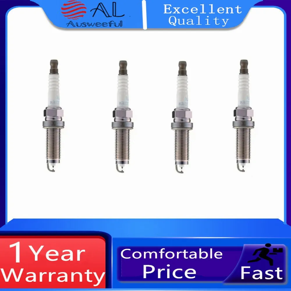 

4 Pcs A Sets Iridium Platinum Spark Plug DILZKAR7D11S 95997 12290-6C1-A01 For Honda 2.0