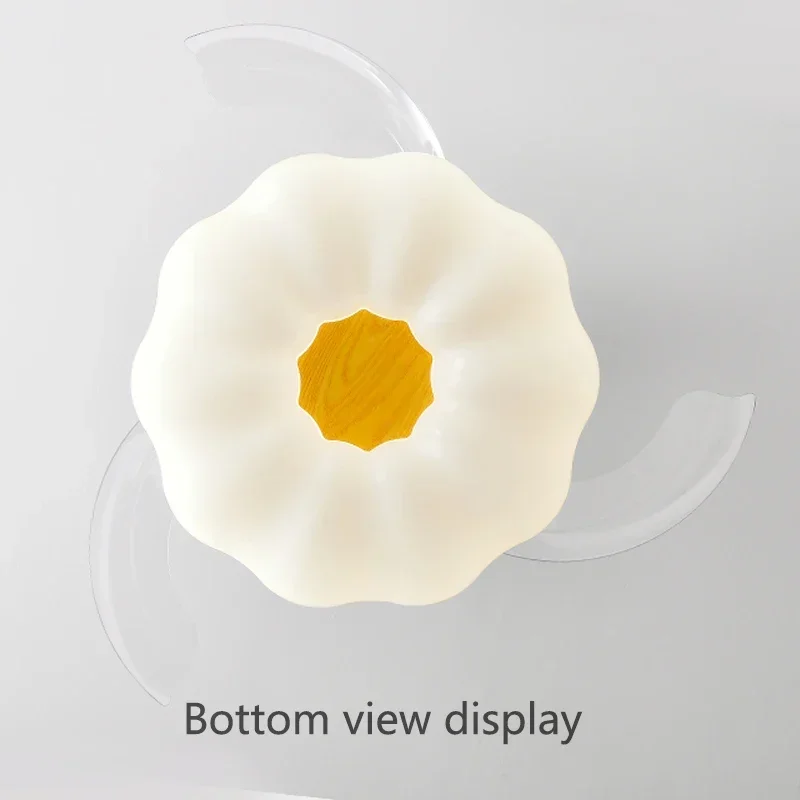 Ceiling Fan Modern Simple Remote Control LED Fan Llight for Restaurant Bedroom Living Room with Fan Chandelier Home Decor Lustre