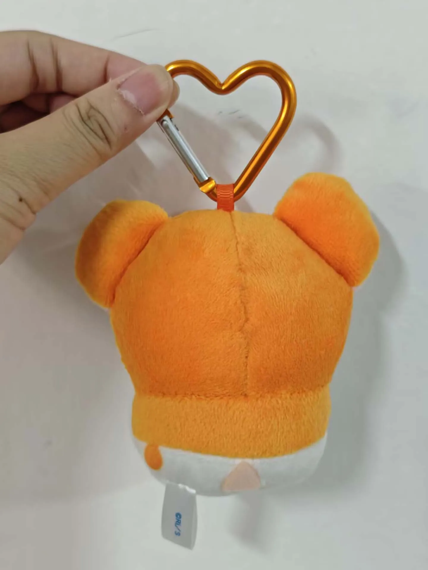 Leuke Hamtaro Bijou Hamster Mascotte Pluche Sleutelhangers Sleutelhanger Hart Clip Vrouwen Tas Sleutelhouder Hanger Kinderen Speelgoed Pop Meisjes Geschenken 10 cm