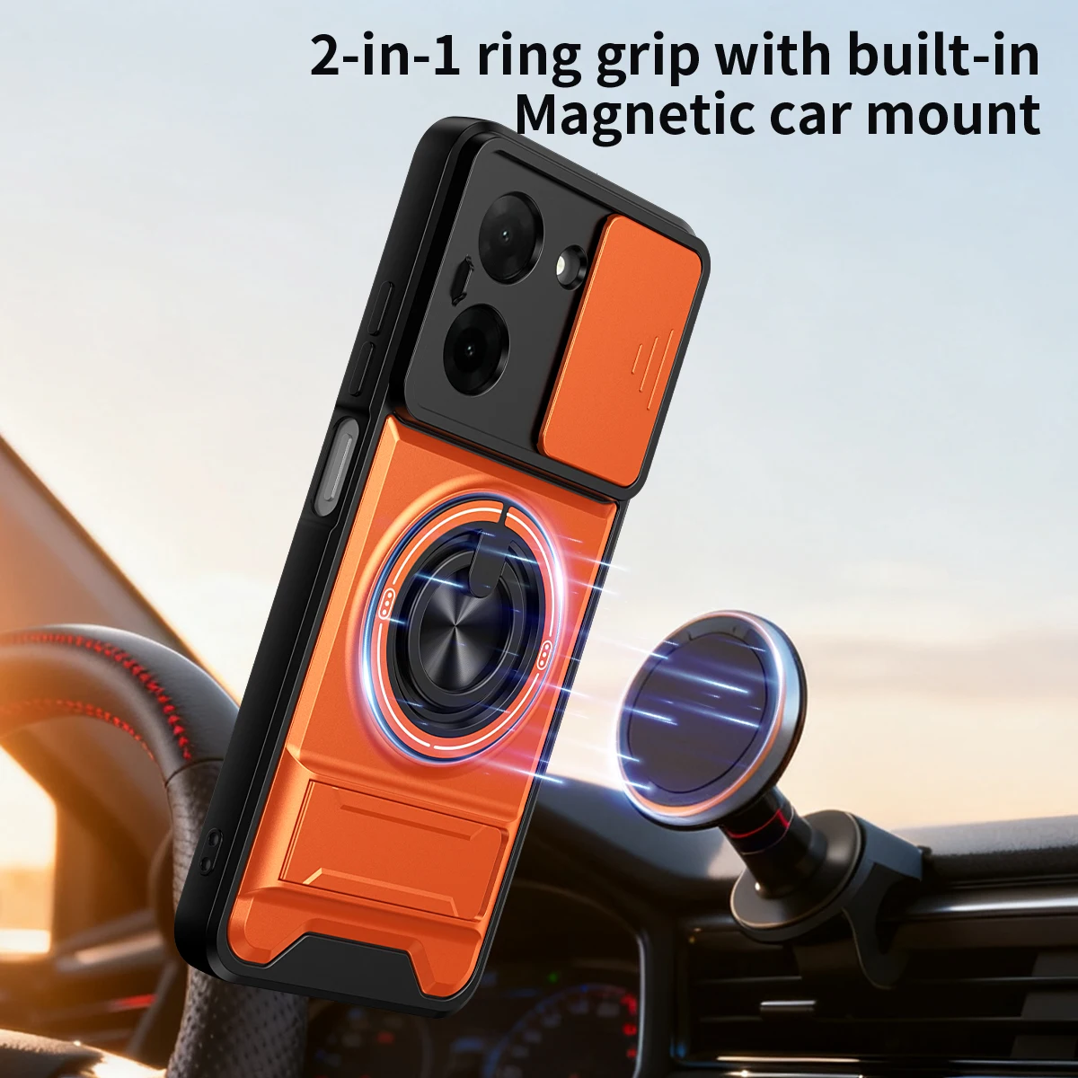 Schutzhülle für Poco X8 Pro, stoßfest, mit Schiebeobjektivschutz, Handyhülle für Xiaomi Poco X8 Pro X8 Pro Max 5G – Detail 6