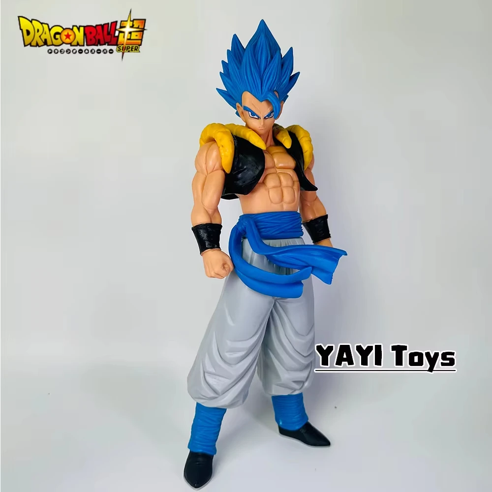 31CM Anime Dragon Ball Z Super Saiyan Blue Gogeta PVC Action Figure Model Speelgoed Desktop Decoraction Kinderen Verjaardagscadeau
