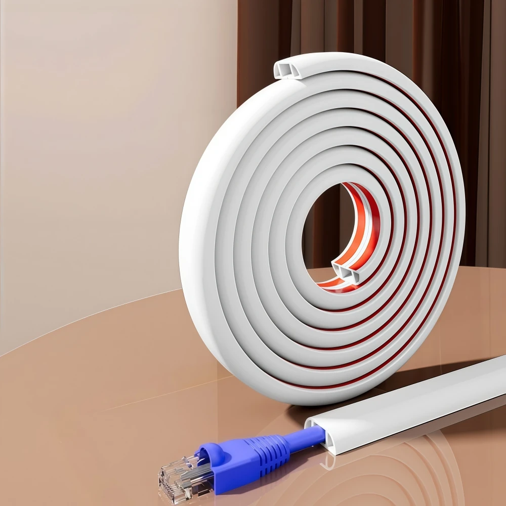 1PC Cord Covers for Wires on Floor Cable Cover, Prevent Cable Trips, Cable Cavity Soft Wire Covers