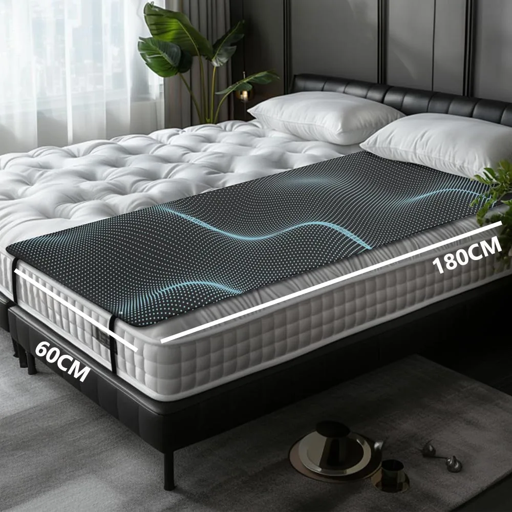 

Bed Grounding Pad Grounding Massage Mattress Groove For Improving Sleep With Breathable Small Holes Conductive Carbon Fiber