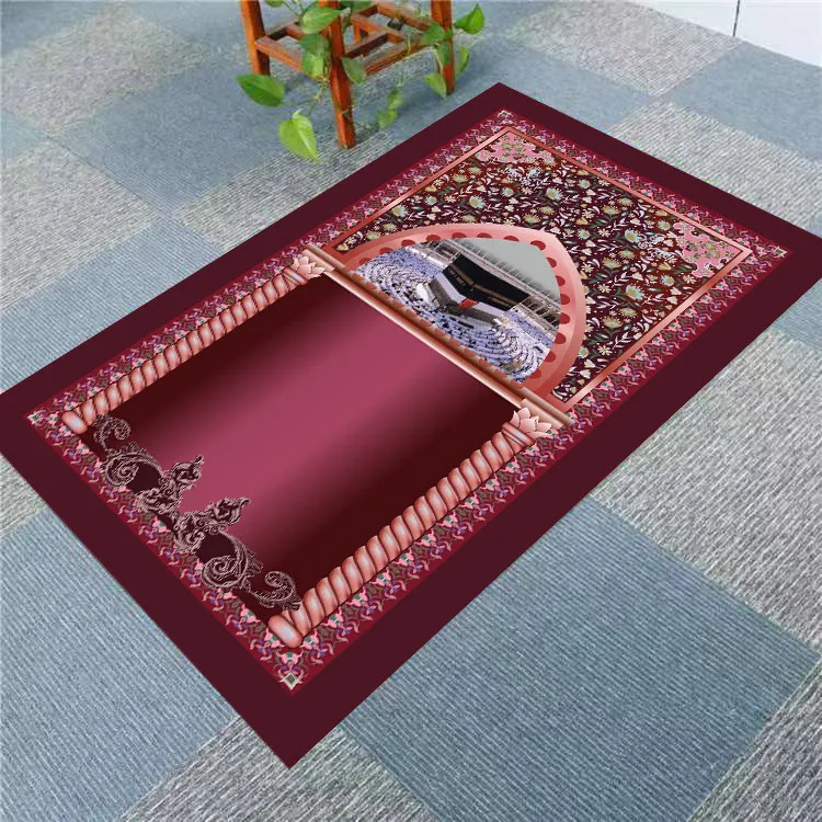 Religious Carpet Turkish Prayer Rug Ramadan Rug Prayer for Woman Personalize Prayer Mat Muslim Carpet Islam Rug Religious Belief