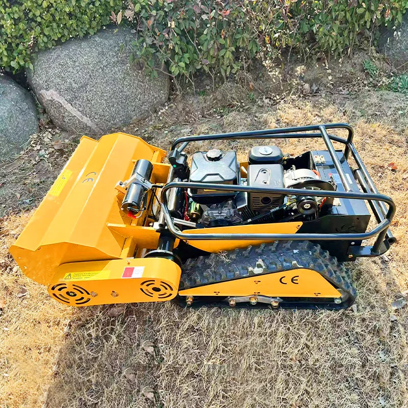 Cortacésped de Control remoto personalizado, cortacésped de carrete, Robot triturador, maquinaria de jardín con certificación CE, herramientas agrícolas