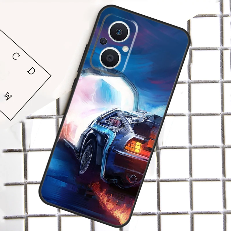 오포 리노 13 14 12 11 10 프로 11F 12F 13F 14F 7 8 라이트 8T 오포 파인드 X5 X6 X8 프로 케이스 백 투 더 퓨처