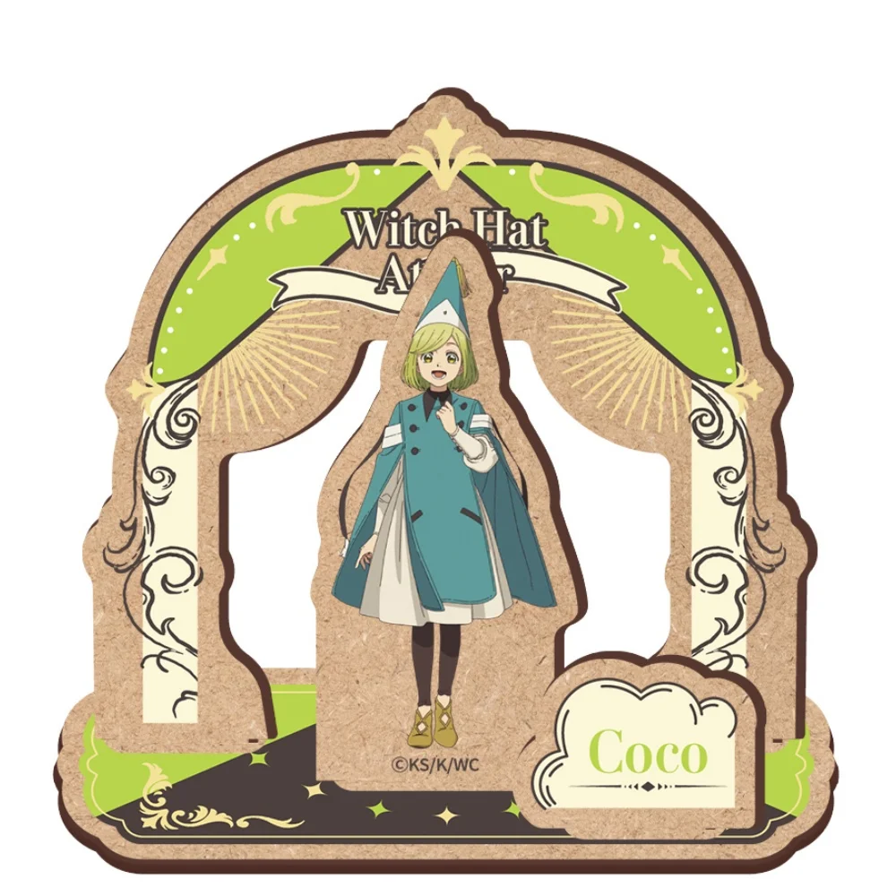 Anime Witch Hat Atelier 15cm Multi Plug Acrylic Stand Coc Qif Xmas Gift Wood Side Shelf Fantasy Anime Decor Keychain - view 3