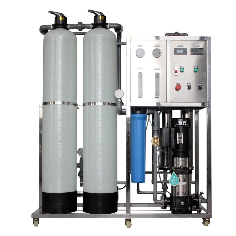 

Industrial RO Reverse Osmosis 0.5 1 Ton 2 Large Pure Equipment Purified Water For Washing And Urea